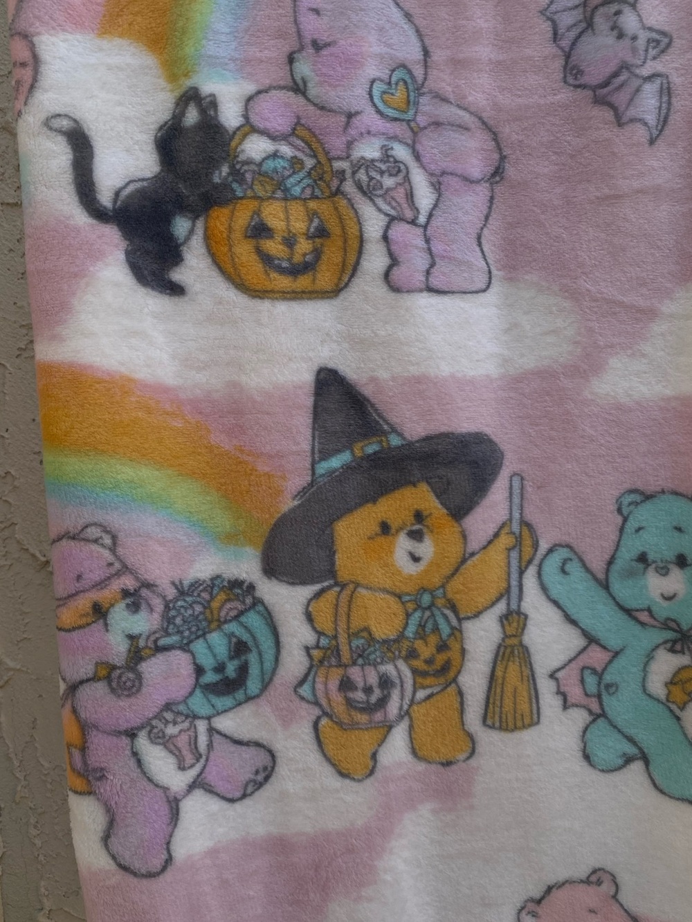 Care Bears Halloween Throw Blanket